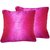 Lushomes Pink Twinkle Star Cushion Covers  12 x 12 Pack of 2