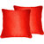 Lushomes Red Twinkle Star Cushion Covers  12 x 12 Pack of 2