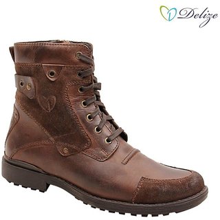 Delize Men's Brown Boots at Best Prices 
