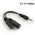 De TechInn Audio Aux Y Splitter Adapter Cable 3.5mm Jack 1 Male to 2 Female Plug