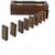 Kartique Hand made Wooden Domino Game With Complete Game Set