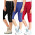 Sanriya  3/4th Capris pack of 3 cotton lycra stretcheble for very lowest price