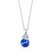 NEVI Swarovski Elements Blue Designer Pendant Valentine Jewellery For Women