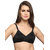 Cotton Rich T Shirt Bra With -Over Moulded Cups In Black  (BR0242P13)
