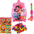Holi Water Pichkari BACK PACK CARTOON Tank Squirter F11 With Gulal Ballloons Assorted Color