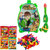 Holi Water Pichkari BACK PACK CARTOON Tank Squirter F3 With Gulal Ballloons Assorted Color