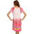Short Nightdress With Cute Floral Prints  (NS0527P18A)
