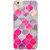 Jugaaduu Pink Grey Moroccan Tiles Pattern Back Cover Case For Apple iPhone 6S Plus - J1090293