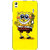 Jugaaduu Spongebob Back Cover Case For Lenovo K3 Note - J1120470
