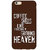 Jugaaduu Coffee Quote Back Cover Case For Apple iPhone 6S - J1081221