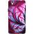 Jugaaduu Abstract Flower Pattern Back Cover Case For Micromax Yu Yureka - J881501