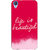 Jugaaduu Quotes Life is Beautiful Back Cover Case For HTC Desire 826 - J591174