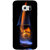 Jugaaduu Jack Daniels JD Whisky Flaming Back Cover Case For Samsung S6 Edge - J601212