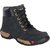 George Adam Mens Black Lace-up Boots