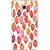 Jugaaduu Red Leaves Pattern Back Cover Case For Redmi 1S - J250253