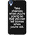 Jugaaduu Quote Back Cover Case For HTC Desire 820 - J281476
