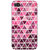Jugaaduu Red Triangles Pattern Back Cover Case For Apple iPhone 4 - J10266