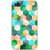 Jugaaduu Green Hexagons Pattern Back Cover Case For Apple iPhone 4 - J10276