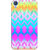 Jugaaduu Psychdelic Triangles Pattern Back Cover Case For HTC Desire 820 - J280248