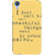Jugaaduu Quote Back Cover Case For HTC Desire 820 - J281335