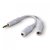 Headphone 3.5 mm Audio Splitter Y Connector For All Devices