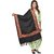 Weavers Villa Kashmiri Floral Embroided Black Woollen Shawl SK108-BLACK