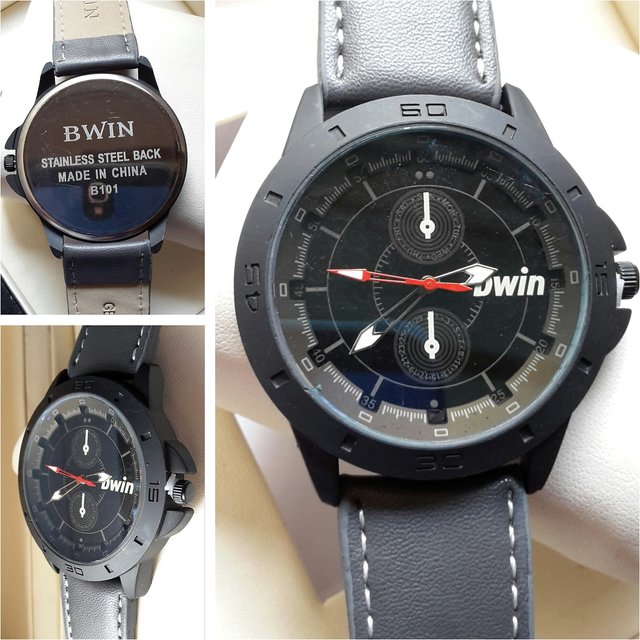 Bwin sport watch outlet stainless steel back