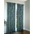 Rosara Wallace Polycotton Petrol Printed Eyelet Curtain Set Of 4