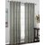 Rosara Erba Polyester Grey Woven Eyelet Curtain Set Of 5