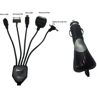 callmate car charger for tablet mobile with ipad iphone samsung tab micro mini usb nokia thick thin pin