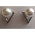 Silver Color Earring / Studs with Pearl - Imitation Jewellary