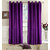 Homefab Set of 3 Pink Purple Long Door Curtains (9X4 ft.)