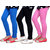 Indiweaves Girls Super Soft Cotton Leggings Combo 3-(714090508-IW)
