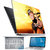 FineArts Naruto Finger 4 in 1 Laptop Skin Pack with Screen Guard, Key Protector and Palmrest Skin