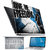FineArts Give Me Freedom 4 in 1 Laptop Skin Pack with Screen Guard, Key Protector and Palmrest Skin