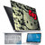 FineArts Hello Kitty 4 in 1 Laptop Skin Pack with Screen Guard, Key Protector and Palmrest Skin