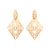 Adwitiya Collection  24K Gold Plated Designer Dangle  Drop Earring for Women