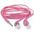 Sureness J5 (OG) Compatible Pink Wired Headphone