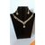 Trendy Gold Plated Diamond Stone Necklace-AF0580023