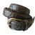 Wholesome Deal womens brown colour non Leatherite pin buckle belt with 1 inches