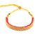 Elegant gold ball studded choker set necklace by GoldNera