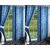 K Decor Set of 4 Beautiful Polyester Door Curtains (DCN4-025)