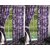 K Decor Set of 4 Beautiful Polyester Door Curtains (DCN4-039)