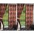 K Decor Set of 4 Beautiful Polyester Door Curtains (DCN4-082)