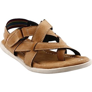 Buy Sparx Men Sandals Brown 8size Panel and Stitch Detail Broad Strap Online 500 from ShopClues