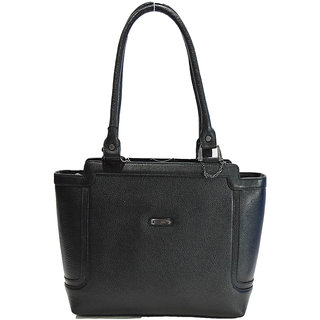 Moochies Ladies Genuine Leather Purse Color Black