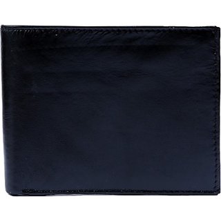 Contra Men Black Artificial Leather Wallet (4 Card Slots) KBH-WW19