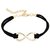 GirlZ! Cute Black Infinity Bracelet