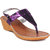 MSC Purple Casual Synthetic Leather Womens Footwears