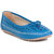 MSC Blue Casual Synthetic Leather Womens Footwears